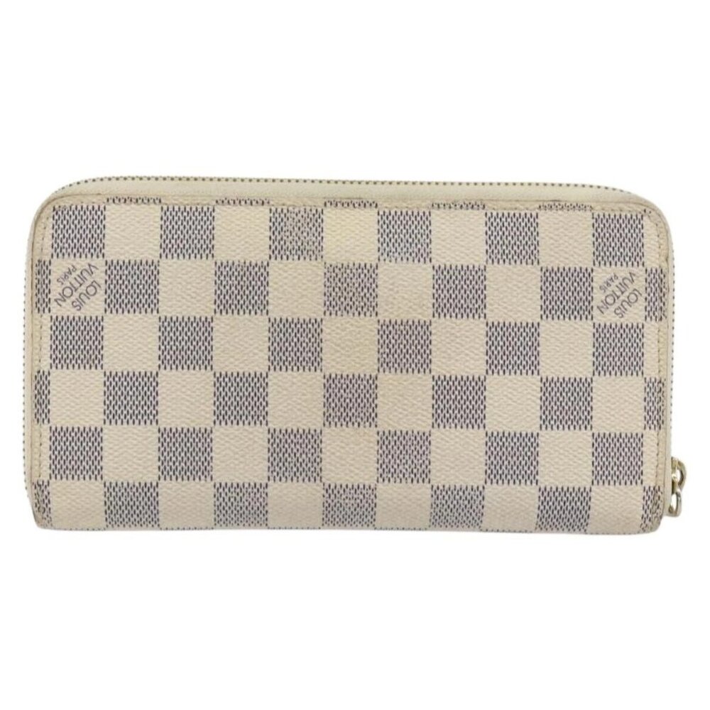 LOUIS VUITTON Damier Azur Zippy Wallet Long Wallet N60019 LV Auth BA8381 - Picture 2 of 16